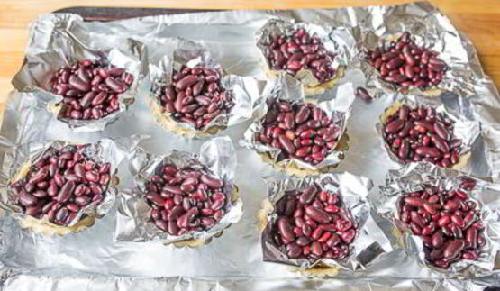 корзиночки с белковым кремом