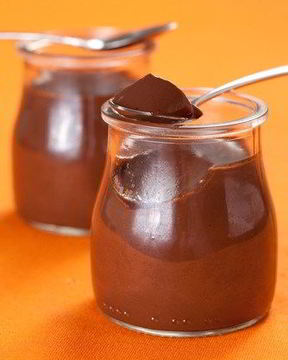 Крем из шоколада и сливок