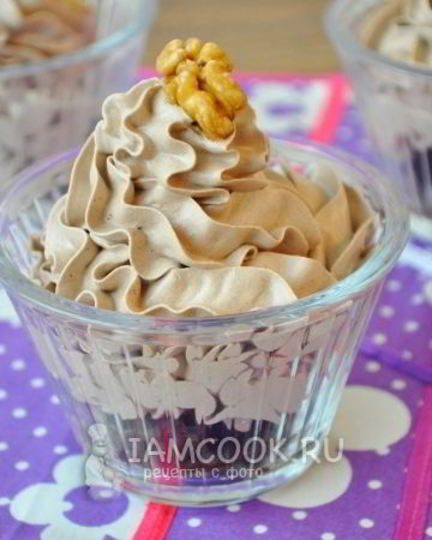 Рецепт крема шантильи с какао