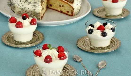 крем сметанный с желатином