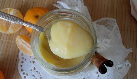 мандариновый курд с корицей