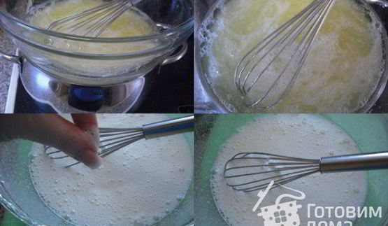 маслянный крем с белками