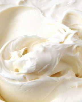 Нежный крем со вкусом пломбира