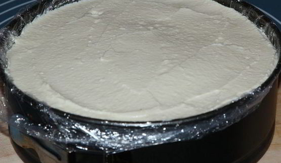 пляцок с заварным творожным кремом