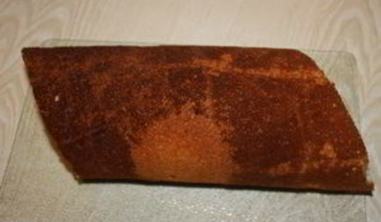 рулет рождественское полено с кремом из белого шоколада