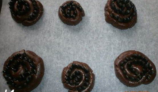 шоколадно-кофейные корзинки с кремом