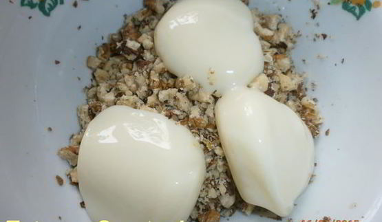 шоколадно-кофейные корзинки с кремом