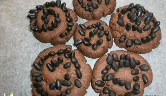 шоколадно-кофейные корзинки с кремом