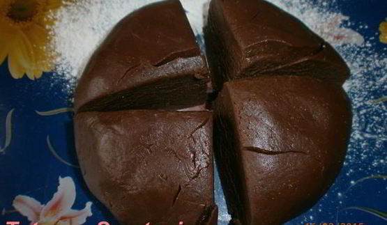 шоколадно-кофейные корзинки с кремом