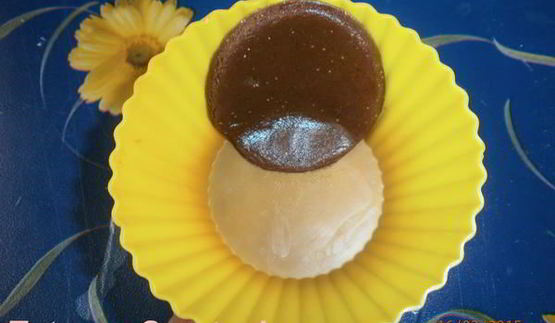 шоколадно-кофейные корзинки с кремом