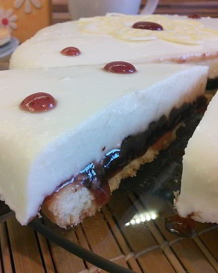 Рецепт снежного крема-торта