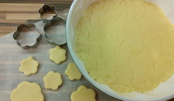 снежный крем-торт