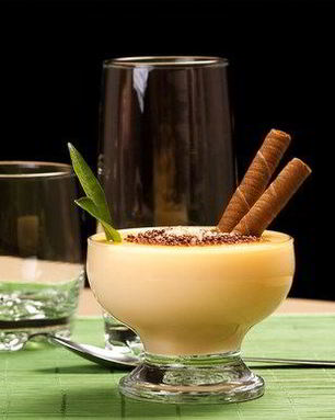 Винный крем с мятой