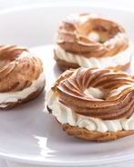 Заварное тесто с творожным кремом