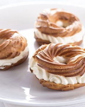 Заварное тесто с творожным кремом