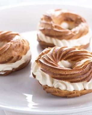 Заварное тесто с творожным кремом