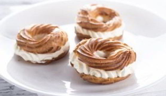 заварное тесто с творожным кремом