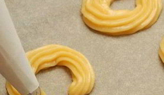 заварное тесто с творожным кремом