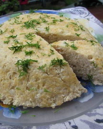 Рецепт куриного пудинга