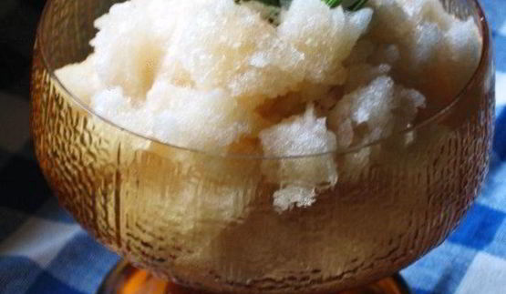 ледяной десерт sorbetto