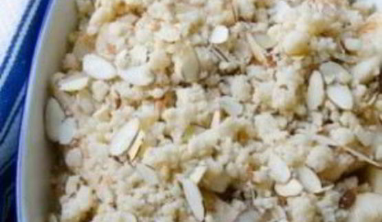 миндальный крамбл