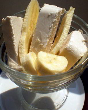 Банановое мороженое