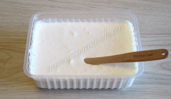 домашний пломбир