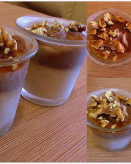 Рецепт двухцветного бананового мороженого