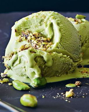 Фисташковое мороженое