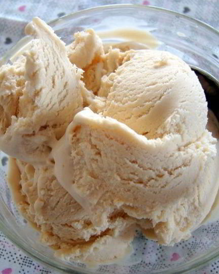 Рецепт карамельного мороженого