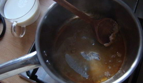 карамельное мороженое