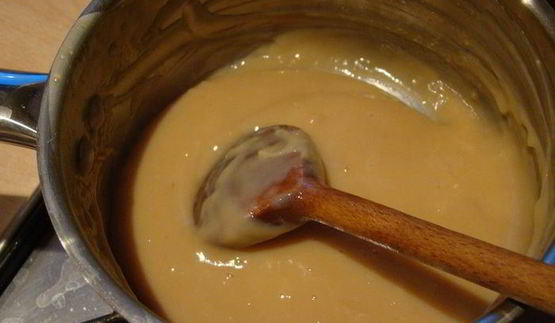 карамельное мороженое