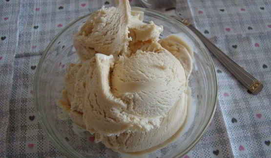 карамельное мороженое