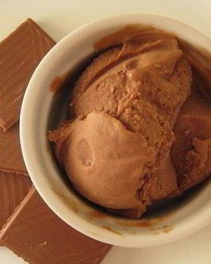 Хмельное шоколадное мороженое