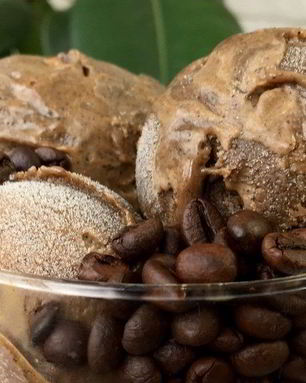 Кофейное мороженое