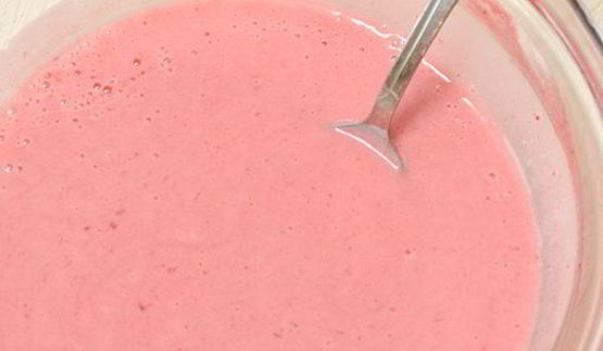 малиновое мороженое с йогуртом