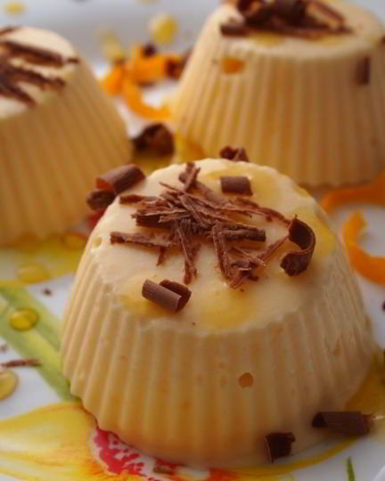 Рецепт мандаринового мороженого