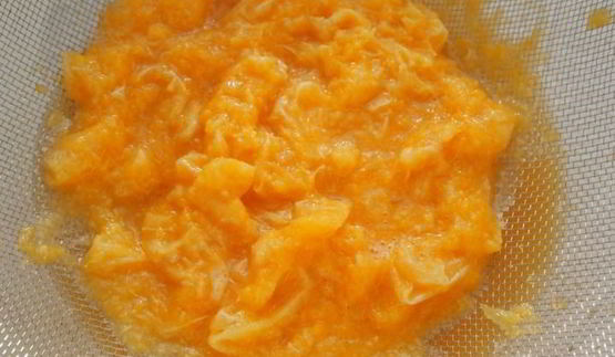 мандариновое мороженое