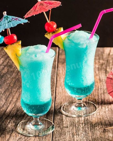 Рецепт мороженого блю кюрасао