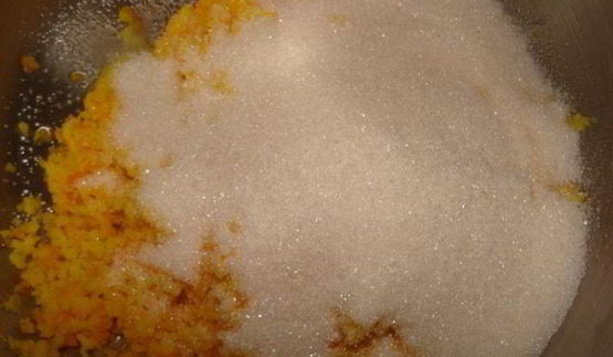 мороженое дуэт банана с апельсином