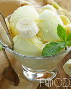 Мороженое из банана и молока