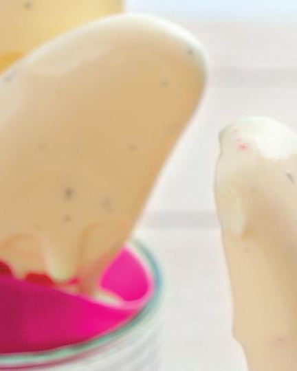 Рецепт мороженого с белым шоколадом, мятой и чили