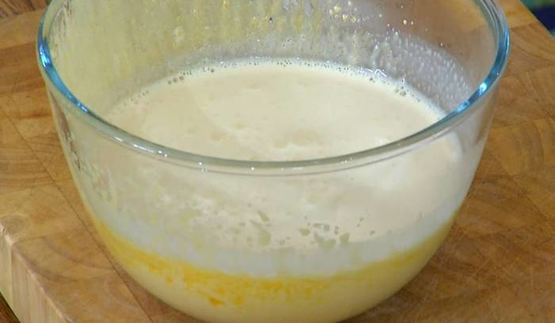 мороженое с клубникой