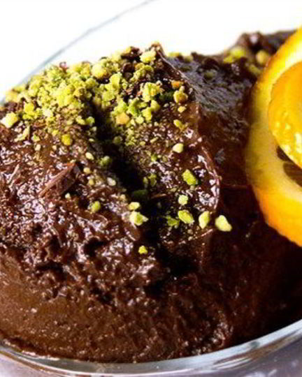 Рецепт мороженого шоколадна-апельсинового