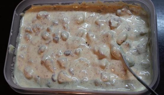 мороженое со вкусом яблочного штруделя