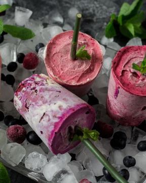 Мороженое Цветочные горшочки