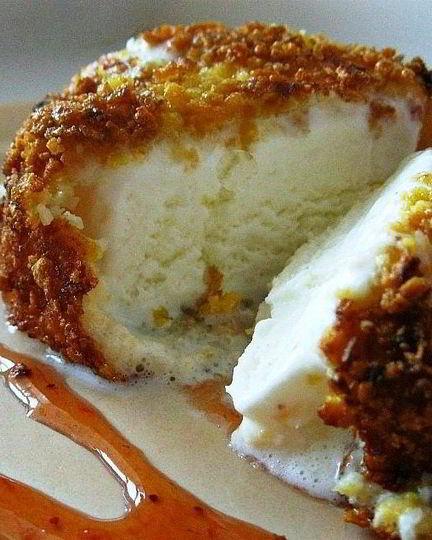 Рецепт мороженого в кляре