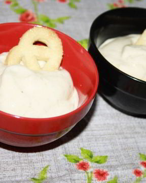 Мягкое мороженое из бананов с медом