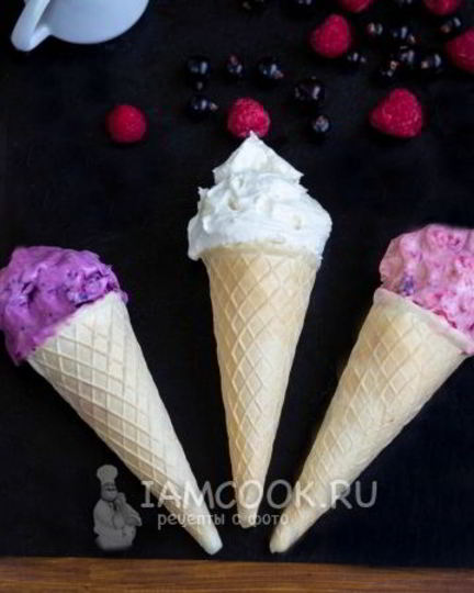 Рецепт мягкого мороженого