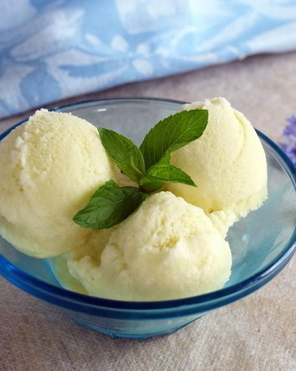 Рецепт мятного мороженого